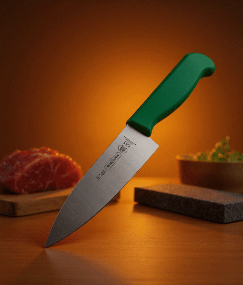 Cuchillo para Carne Tramontina N6 Verde Acero Inox