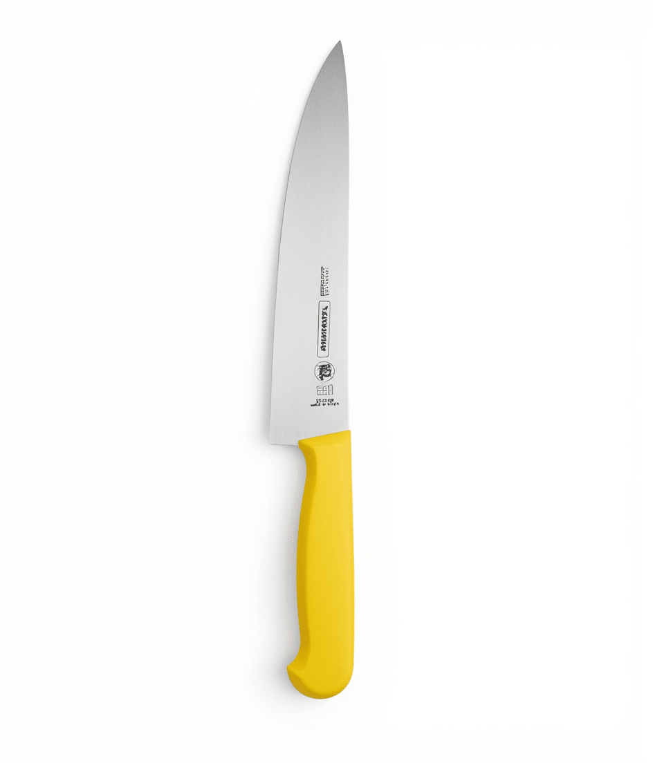 Cuchillo Carne N°8 Tramontina cacha amarilla 24620058