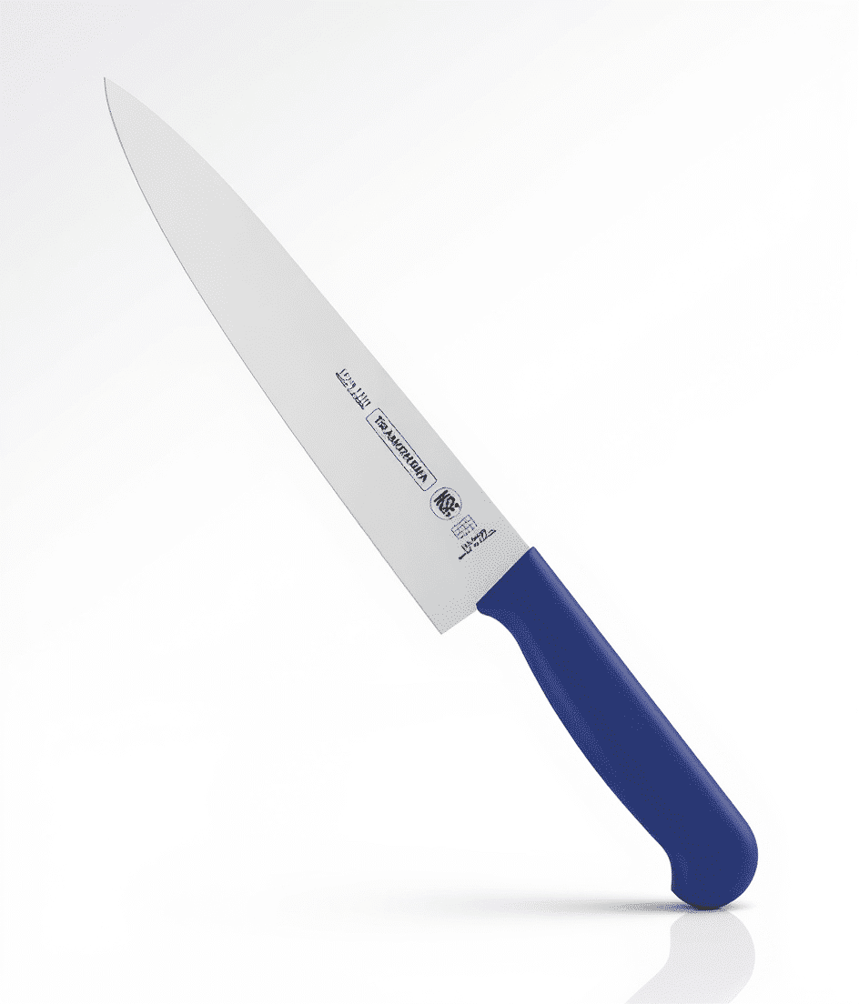 Cuchillo Carne N°8 Tramontina cacha azul 24620018