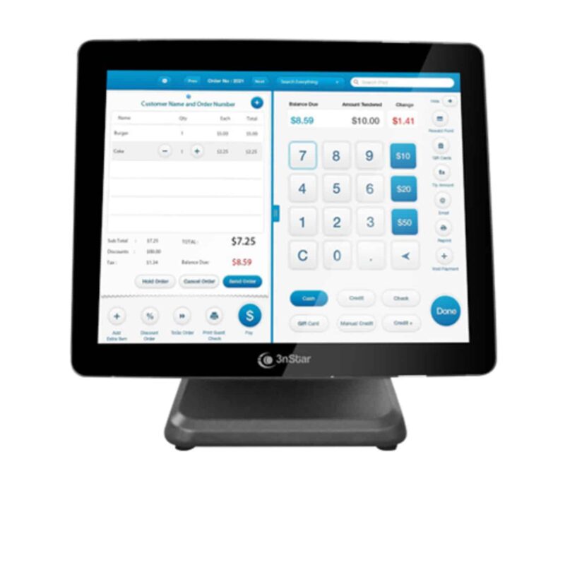 Computador Todo en Uno POS 3nstar Táctil 15.6" 8GB