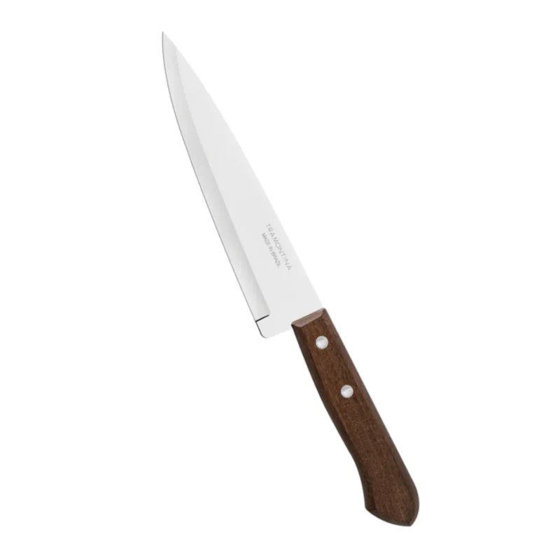 Cuchillo Tramontina Cacha Madera N6 Acero Inoxidable