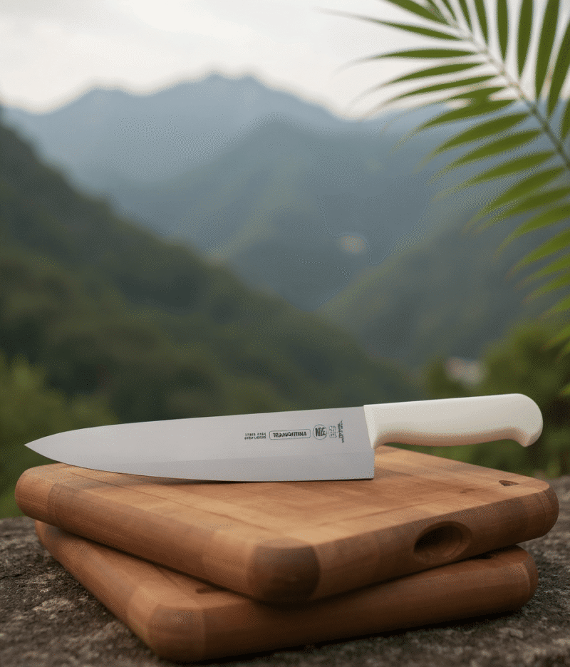 Cuchillo para Carne Tramontina N8 Acero Inoxidable 8"