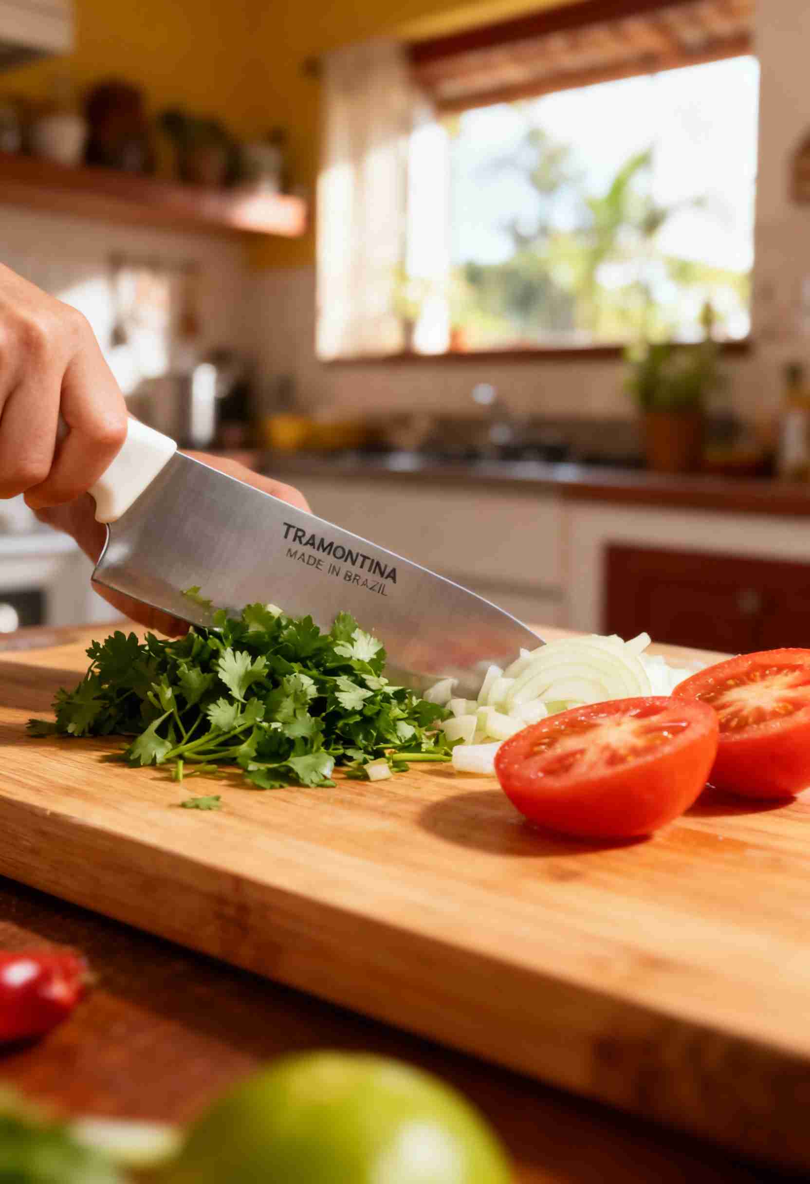 Cuchillo Chef Tramontina N7 Acero Inoxidable 7" - Imagen 6