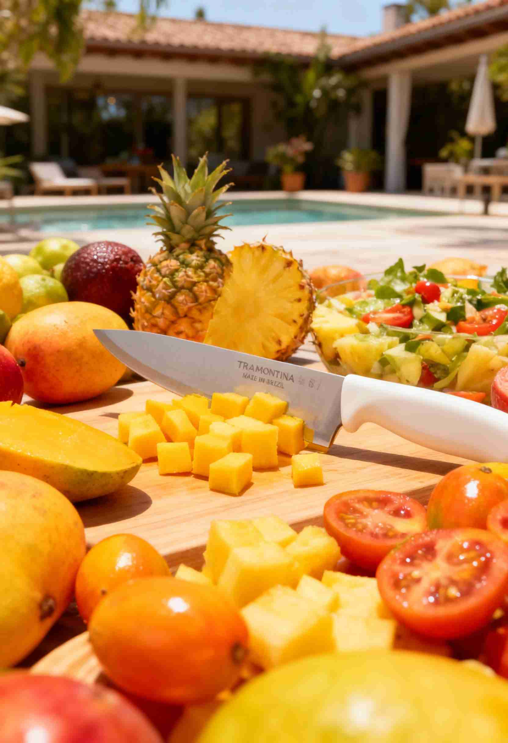 Cuchillo Chef Tramontina N7 Acero Inoxidable 7" - Imagen 5
