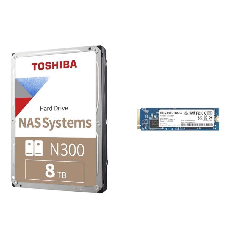 Disco Duro NAS Toshiba N300 8TB 7200RPM SATA