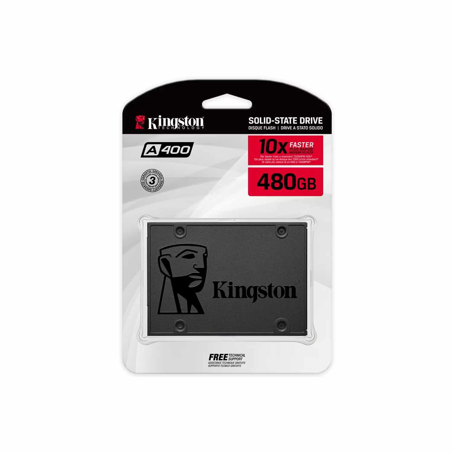 Disco duro solido 480Gb 25 Kingston Sata 6Gbs