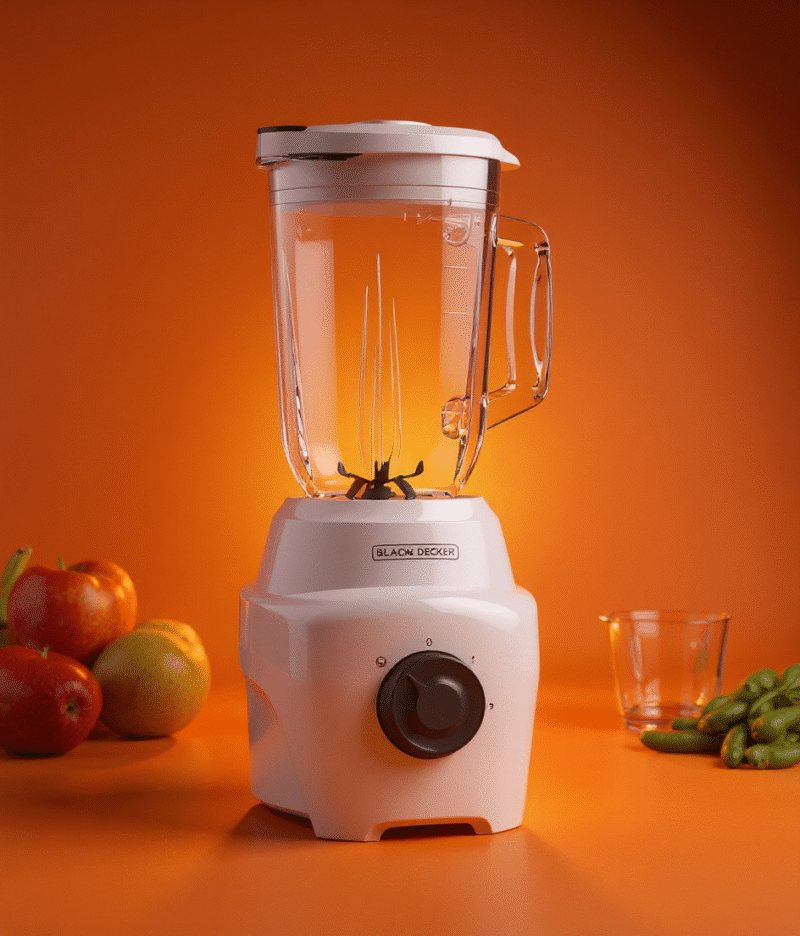 Licuadora 2 Velocidades REF0876 Black & Decker: Potencia Compacta para Batidos y Salsas Diarias