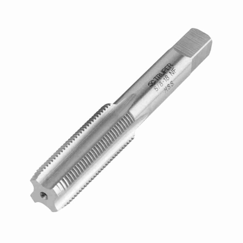 Machuelo semicónico 5/8" x 18 NF Paquete con 1 pieza Truper