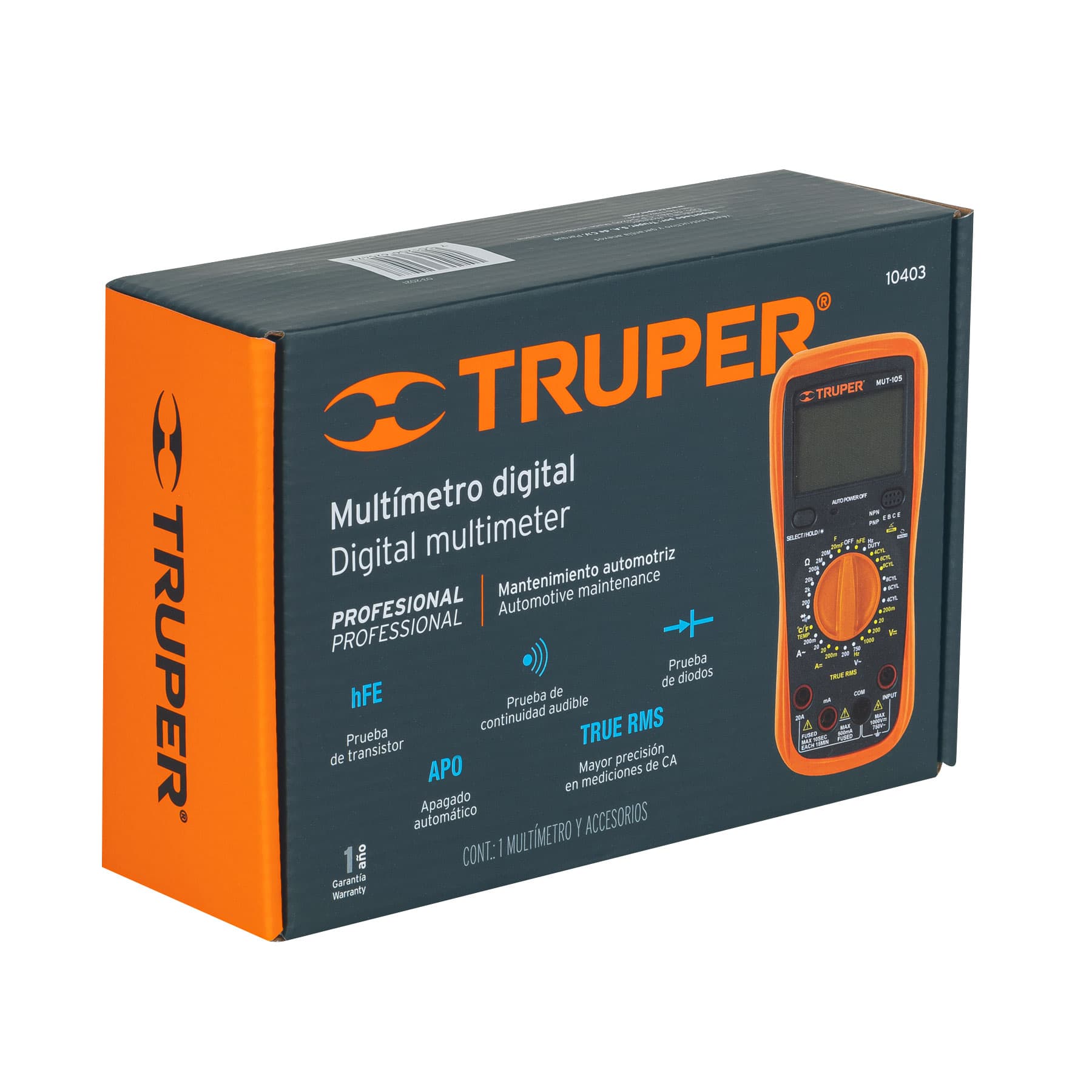 Multimetro Digital Automotriz Truper - Imagen 4