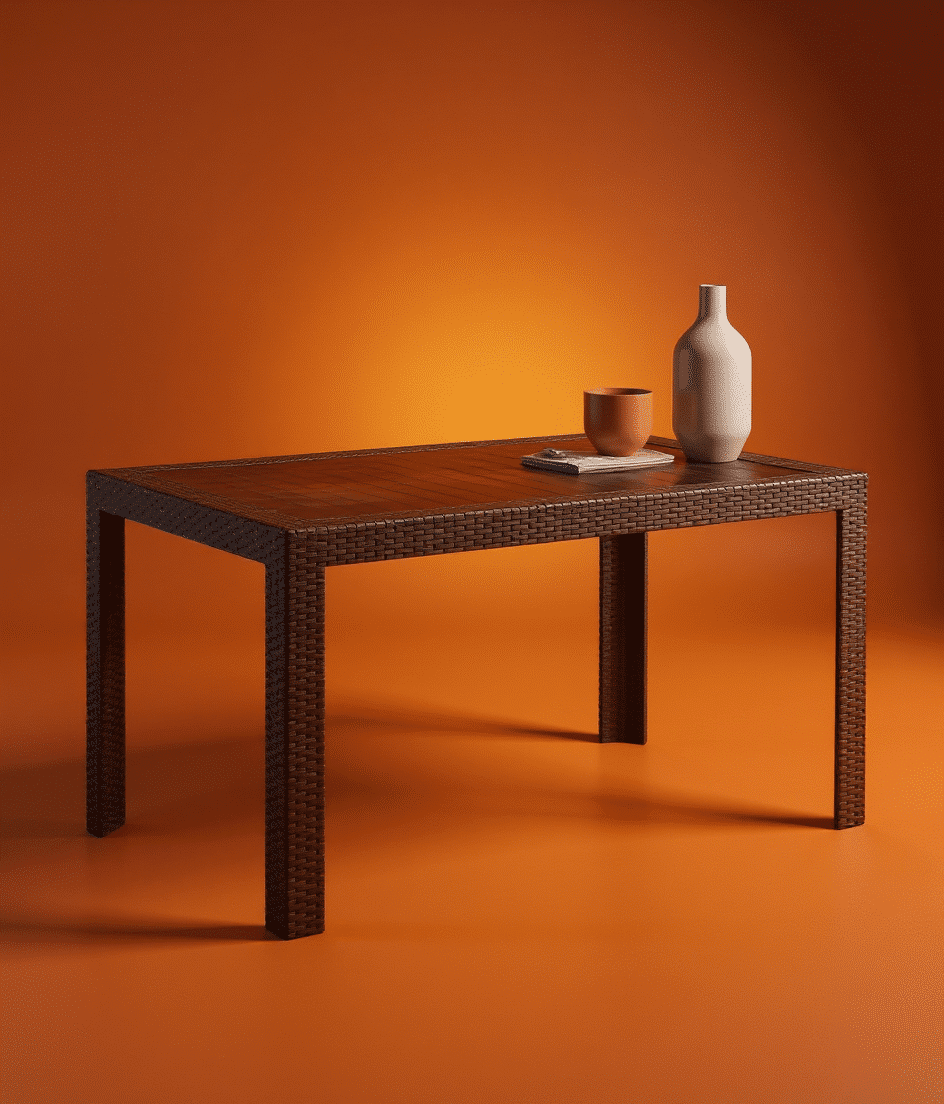 Mesa 6 Puestos Celebrity Wengue Colplast