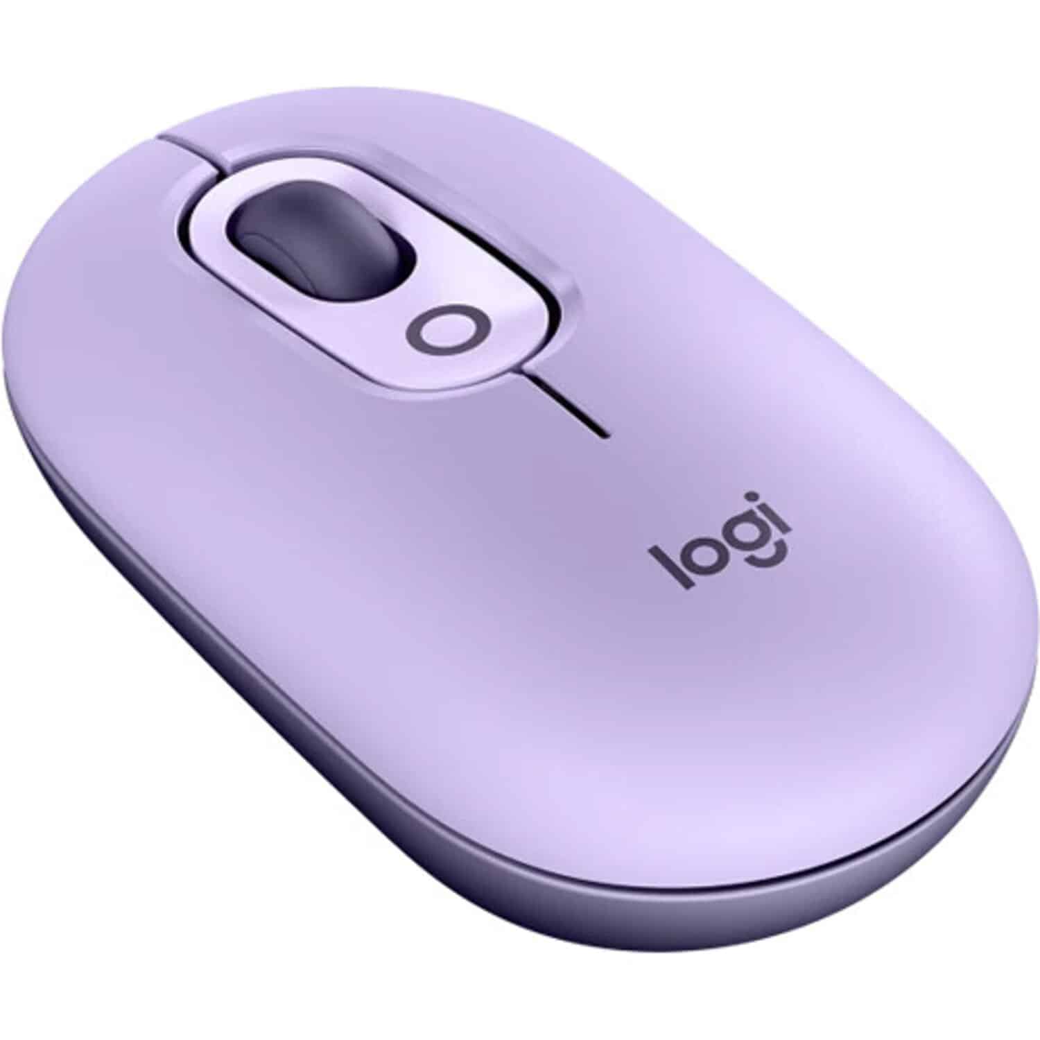 Mouse Bluetooth Logitech POP Cosmos Lavanda USB - Imagen 7