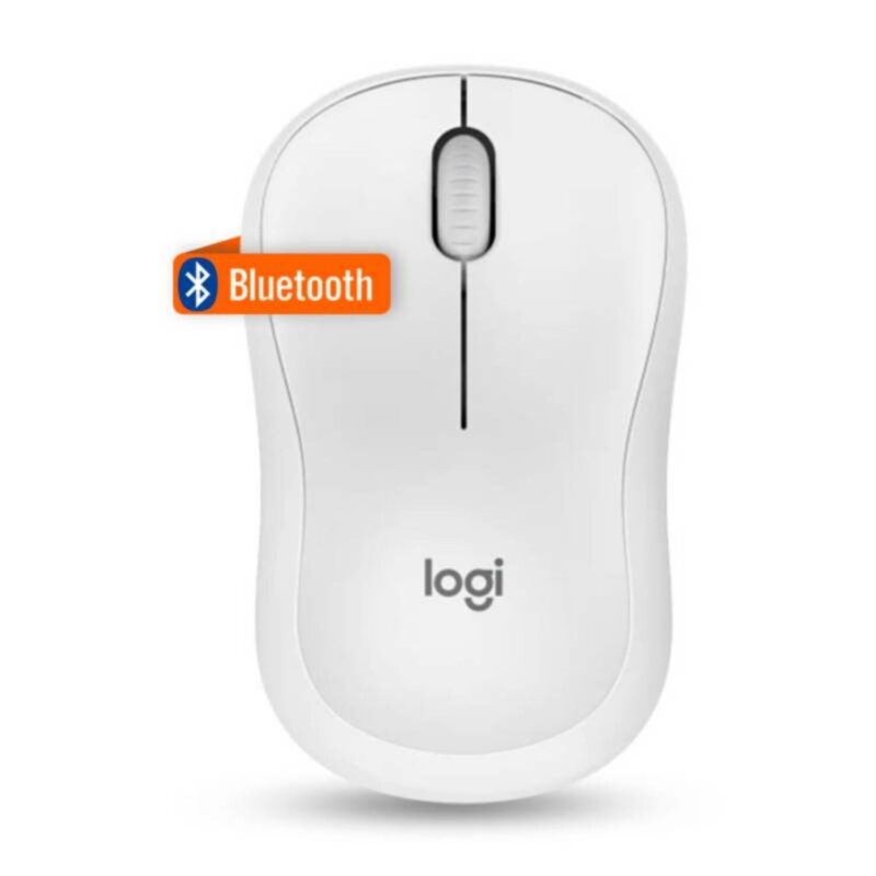 Mouse Inalámbrico Logitech M240 Silent Blanco