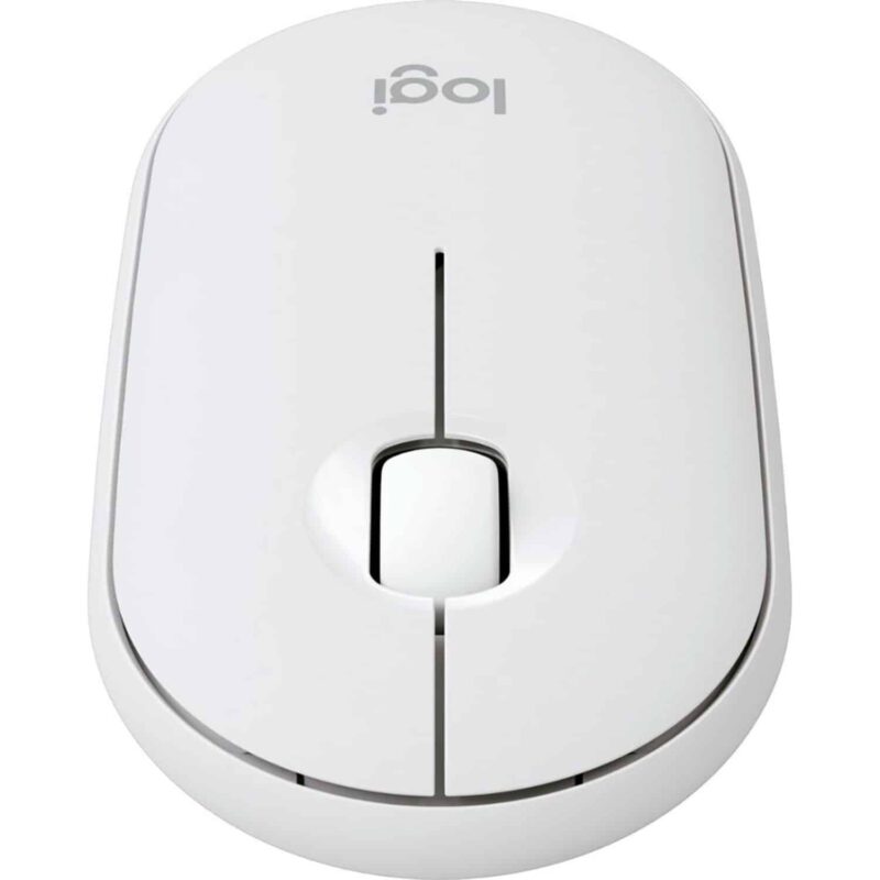 Mouse Inalámbrico Logitech Pebble M350s Blanco Silent