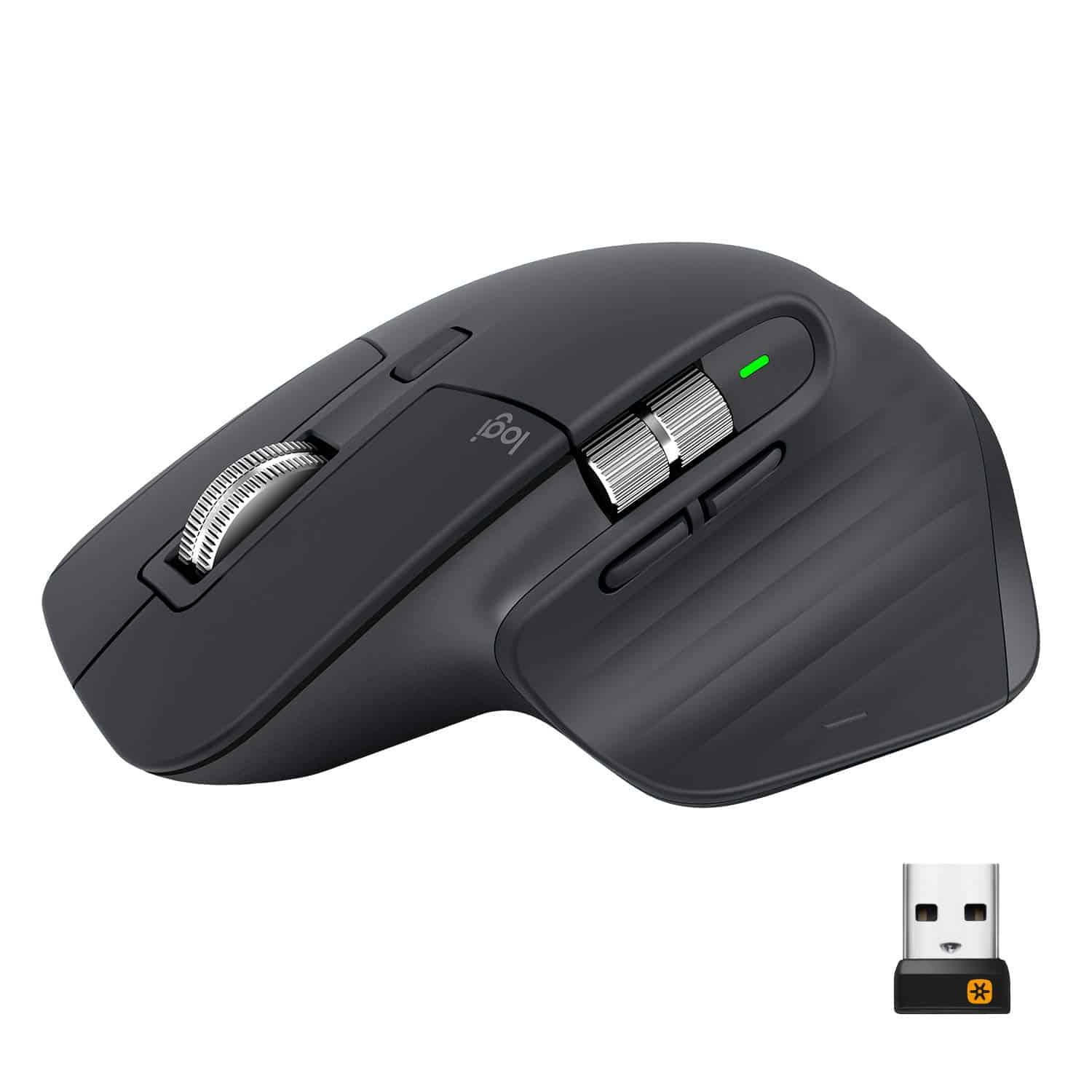 Mouse Inalámbrico Logitech MX Master 3S Bluetooth Grafito - Imagen 2