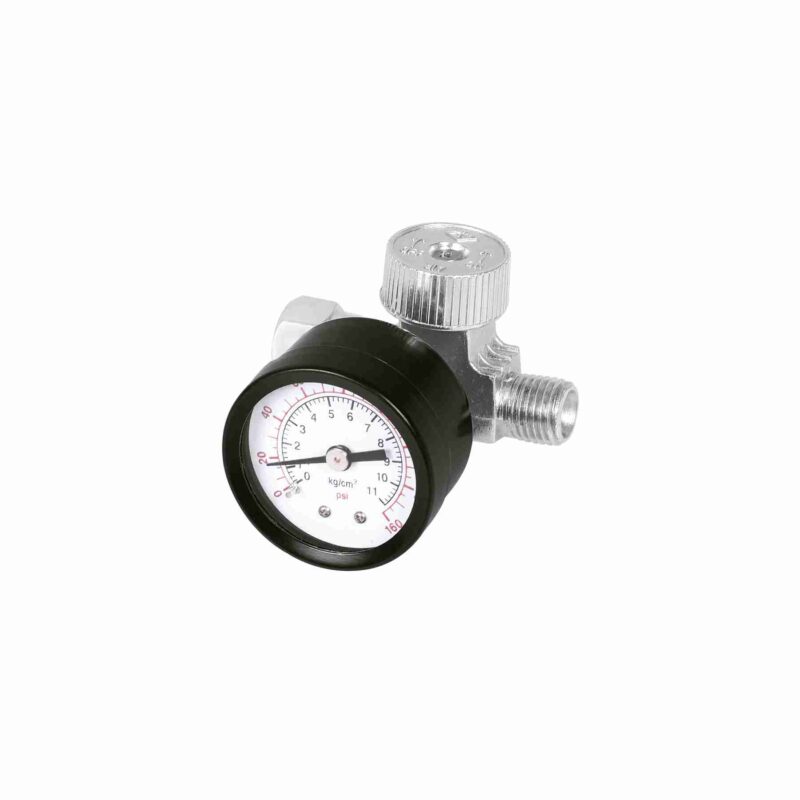 Regulador de Aire con Manómetro Truper 1/4" NPT