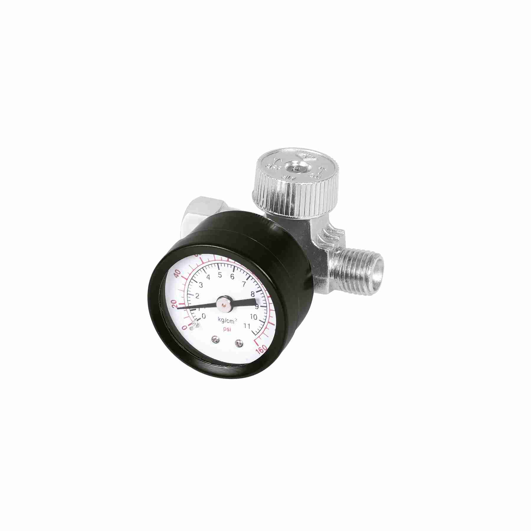 Regulador de Aire con Manómetro Truper 1/4" NPT