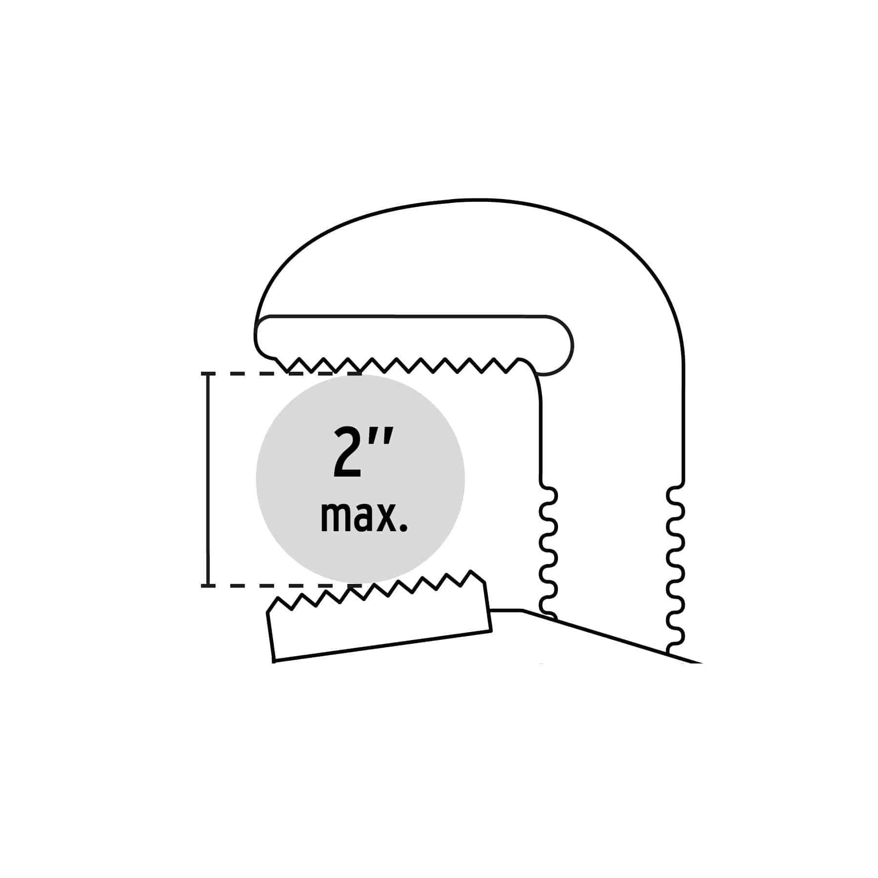 Llave de Tubo Pretul 18" - Imagen 3
