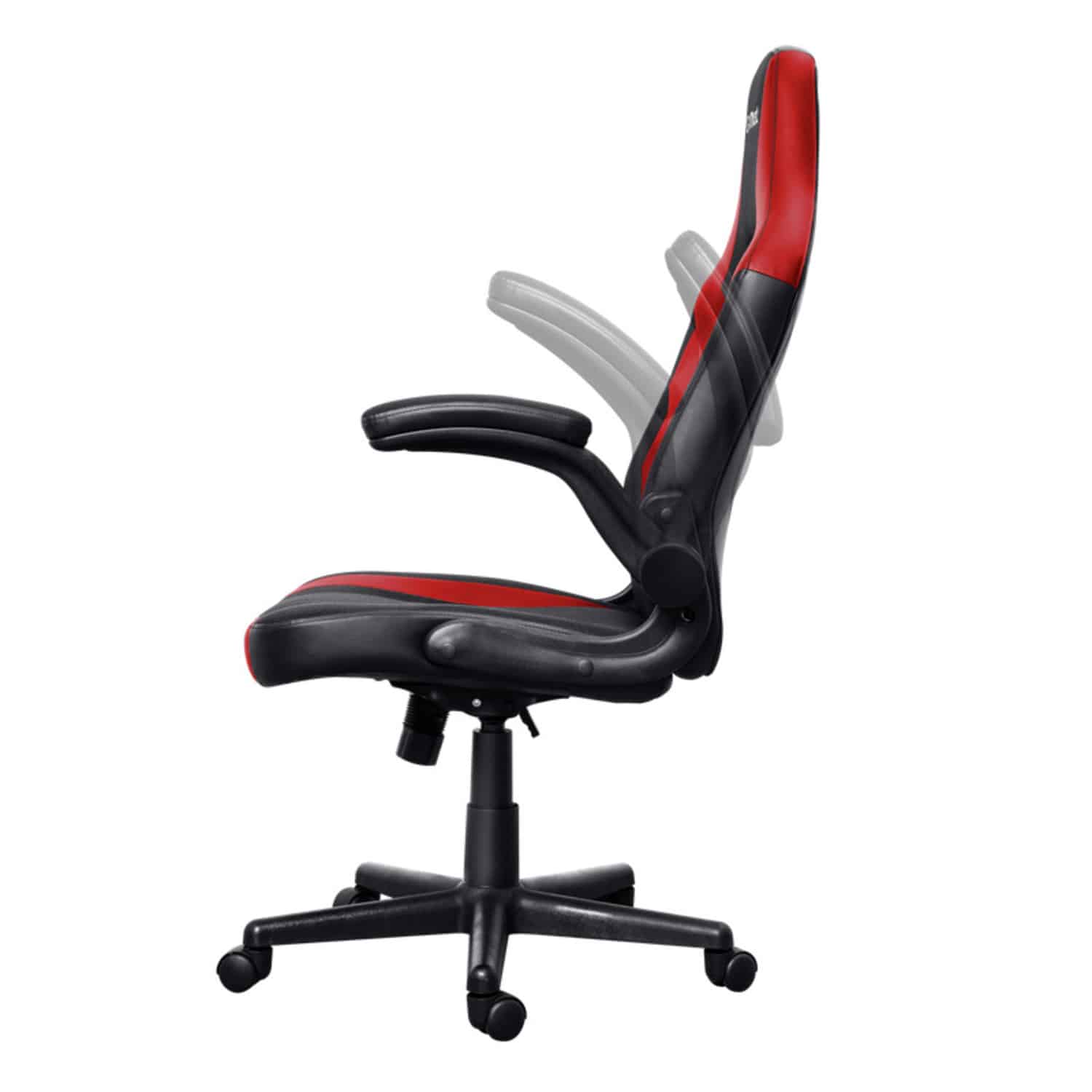Silla Gamer Trust GXT 703 Riye Negra Roja Ergonómica - Imagen 9