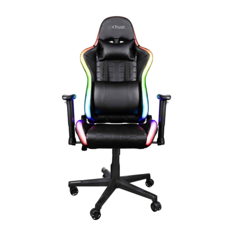 Silla Gamer Trust GXT 716 Rizza Negra Ergonómica