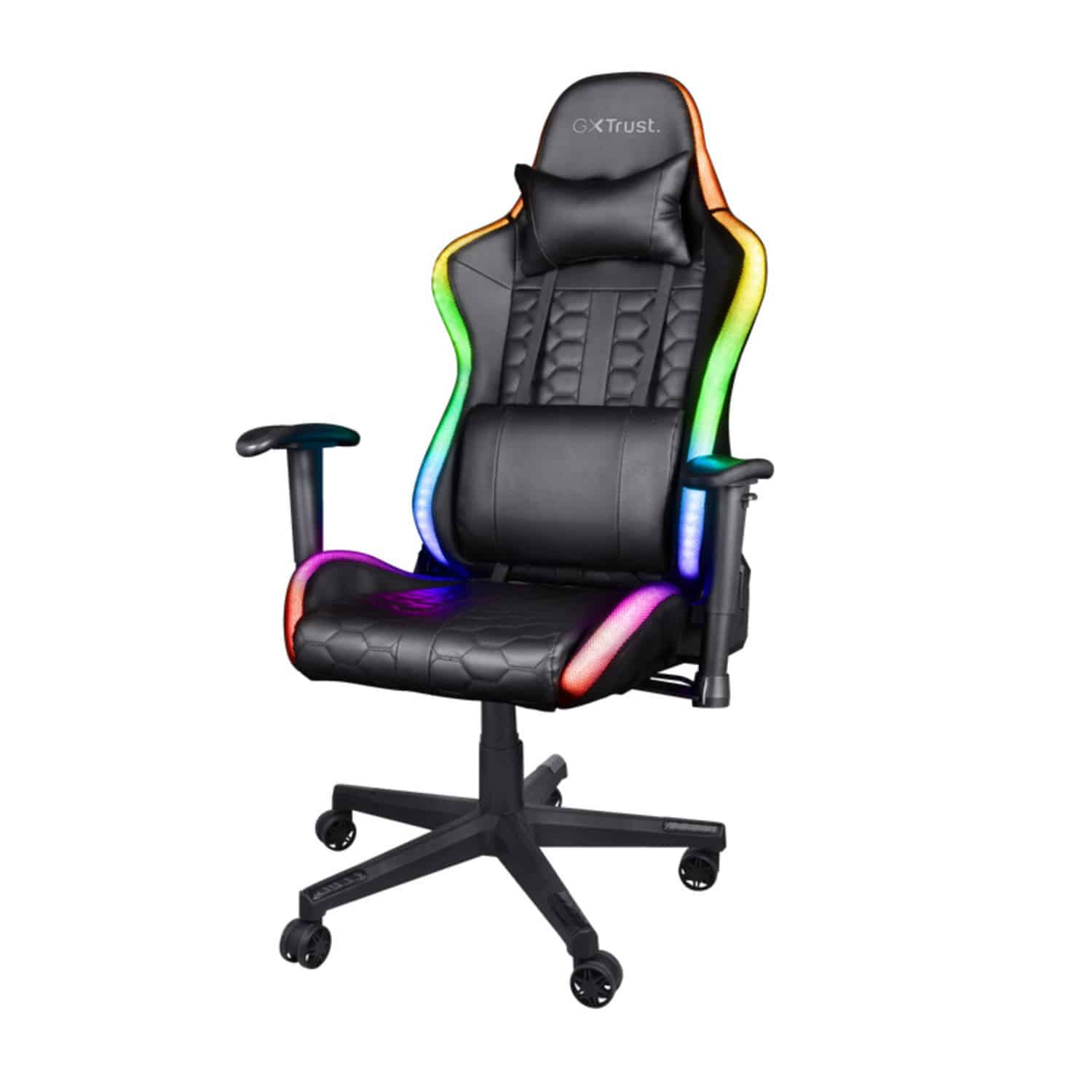 Silla Gamer Trust GXT 716 Rizza Negra Ergonómica - Imagen 5