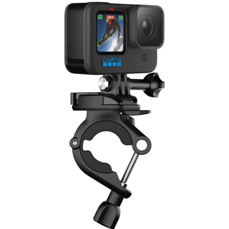 Soporte GoPro Manubrio Bicicleta Moto Negro AGTSM