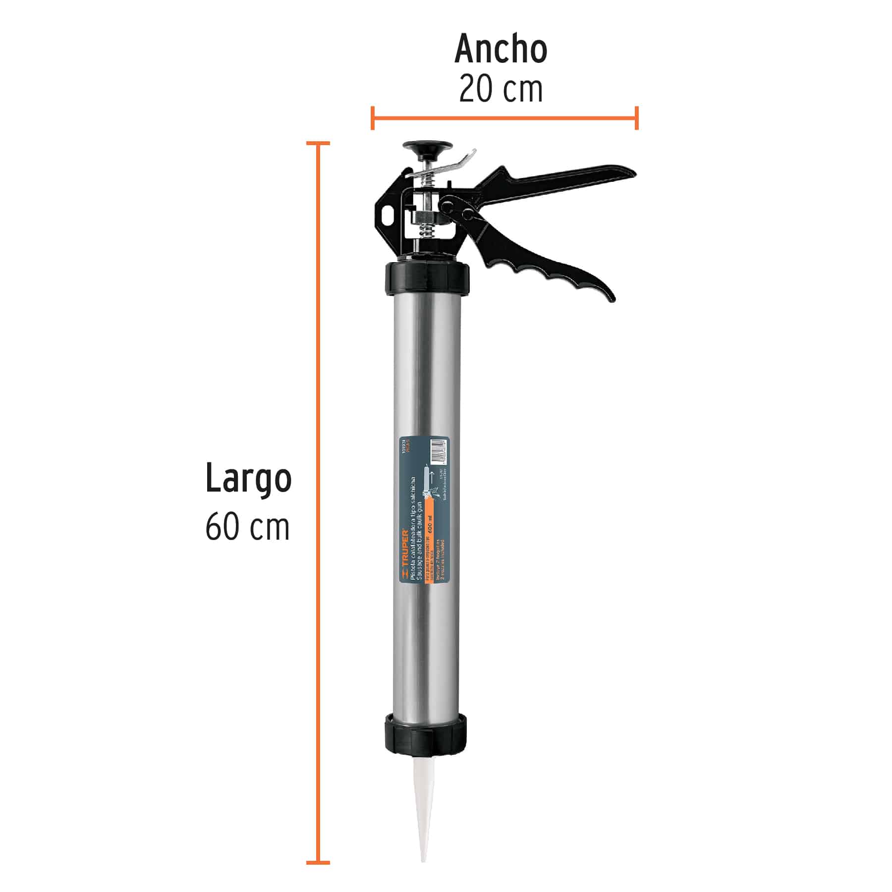 Pistola Para Silicona Tipo Salchicha Truper Pica-S - Imagen 3