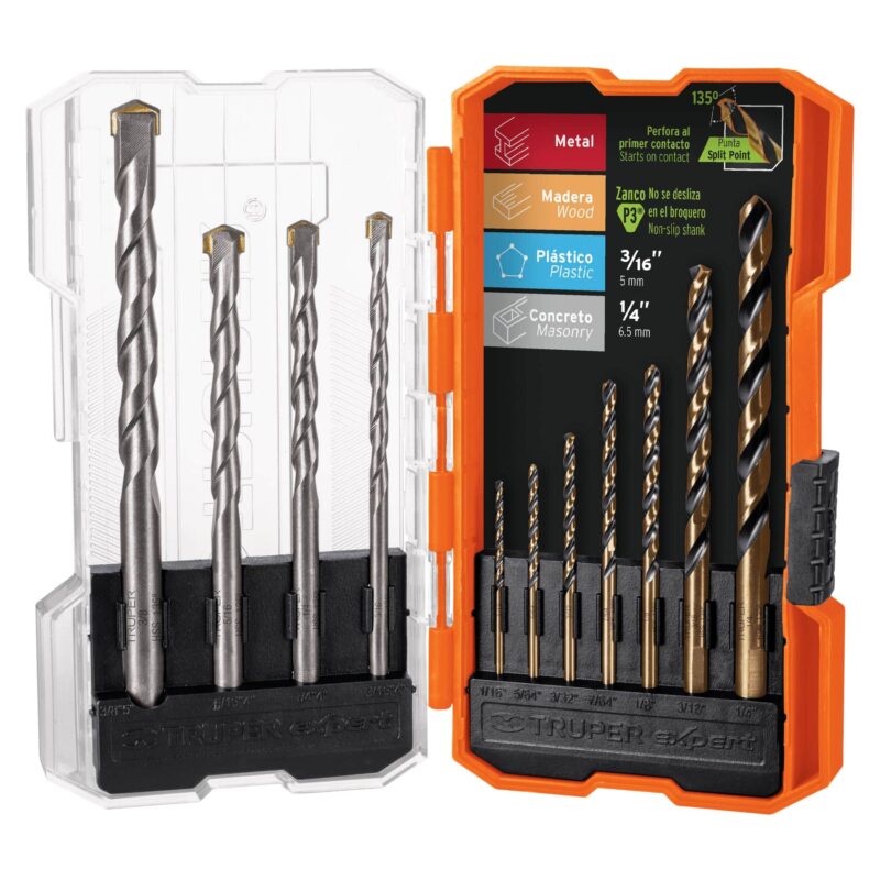 Brocas Truper Concreto-Acero 11 Unds Jbac-11