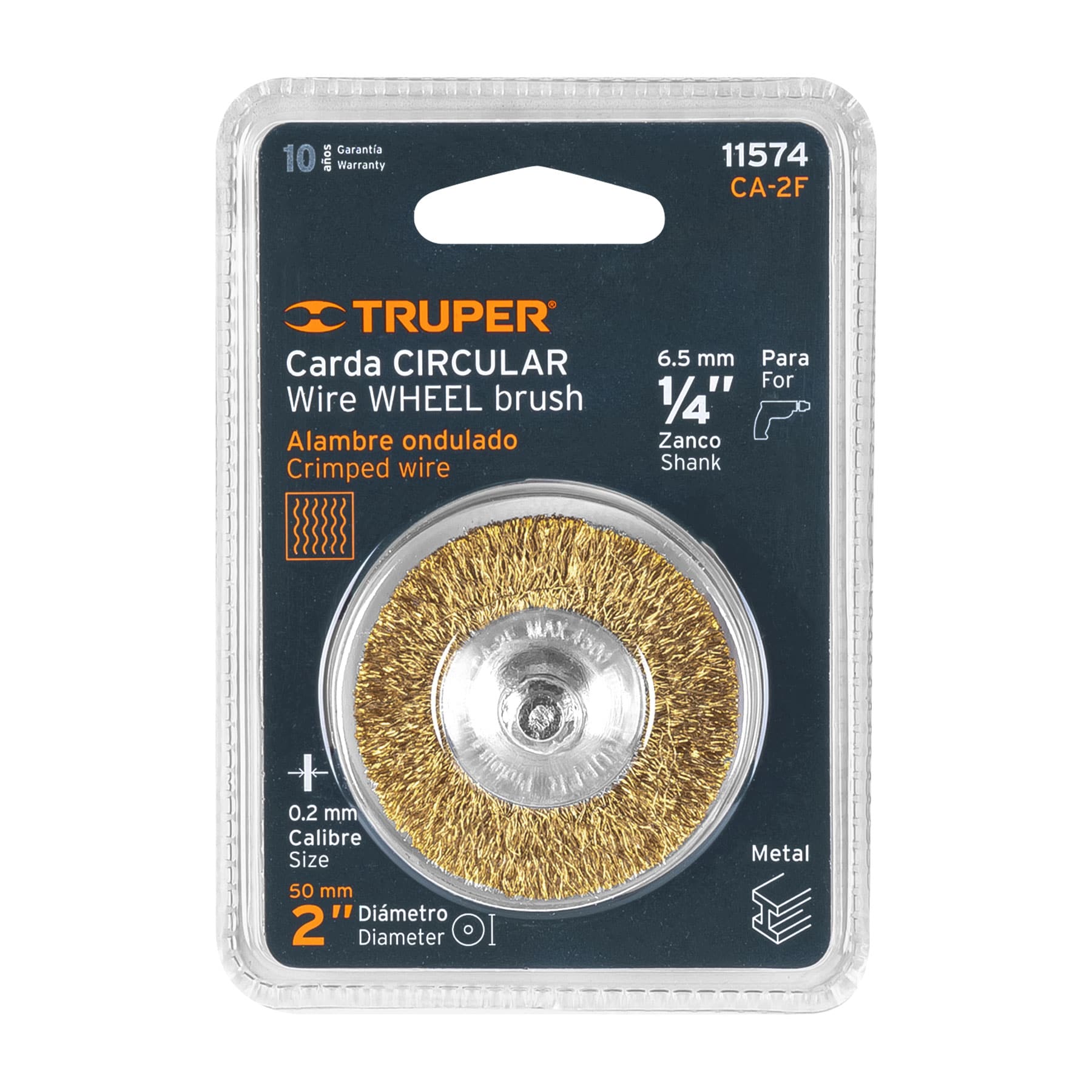 GRATA CIRCUL.TRUPER TALADRO 2" 15mm CA-2F - Imagen 2