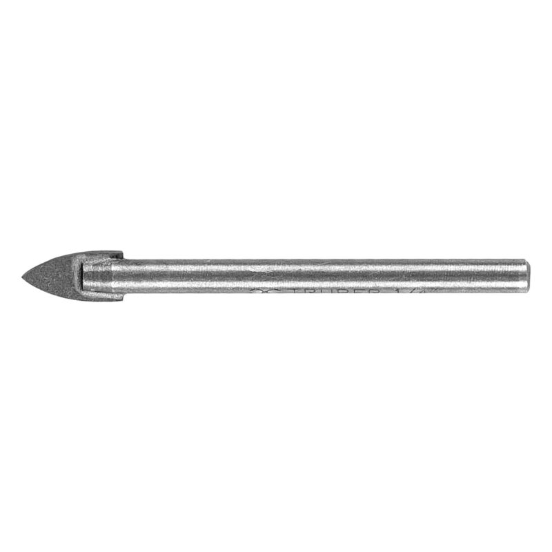 Broca para Vidrio y Azulejo 1/4" Punta Tungsteno
