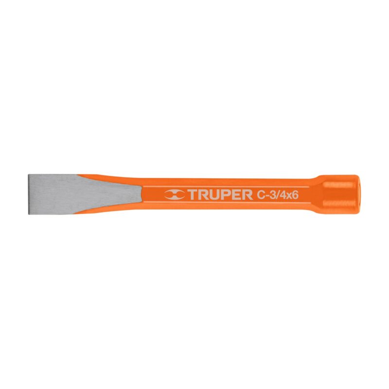 Cincel Pala Truper 3/4x6 Acero Cromo Vanadio