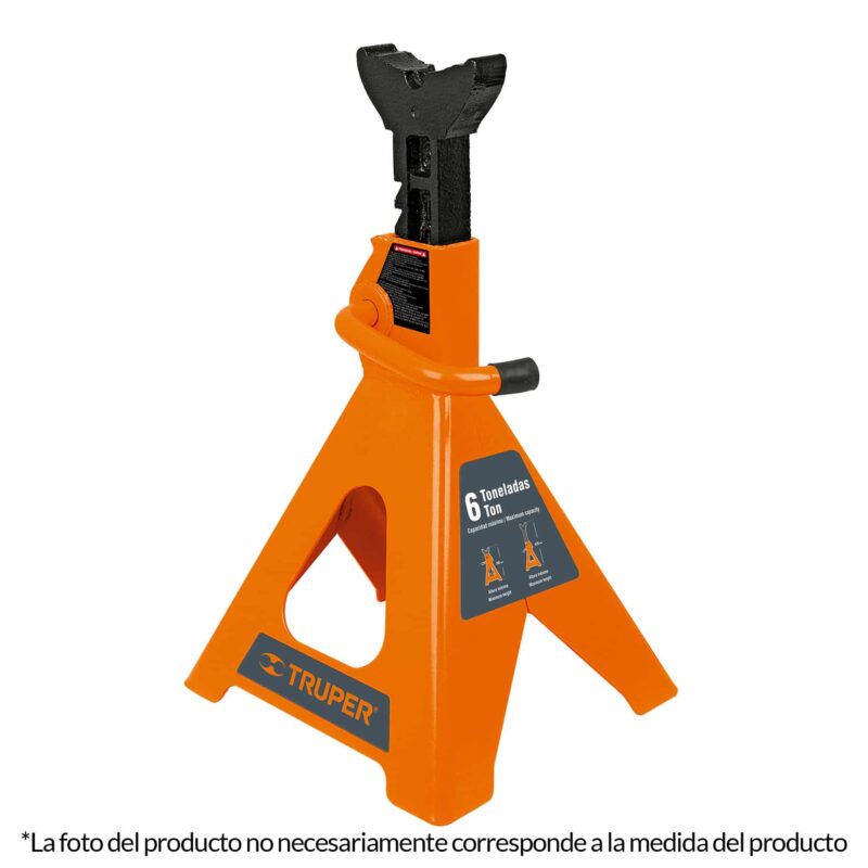 Caja con 2 torres de 12 ton para auto Truper