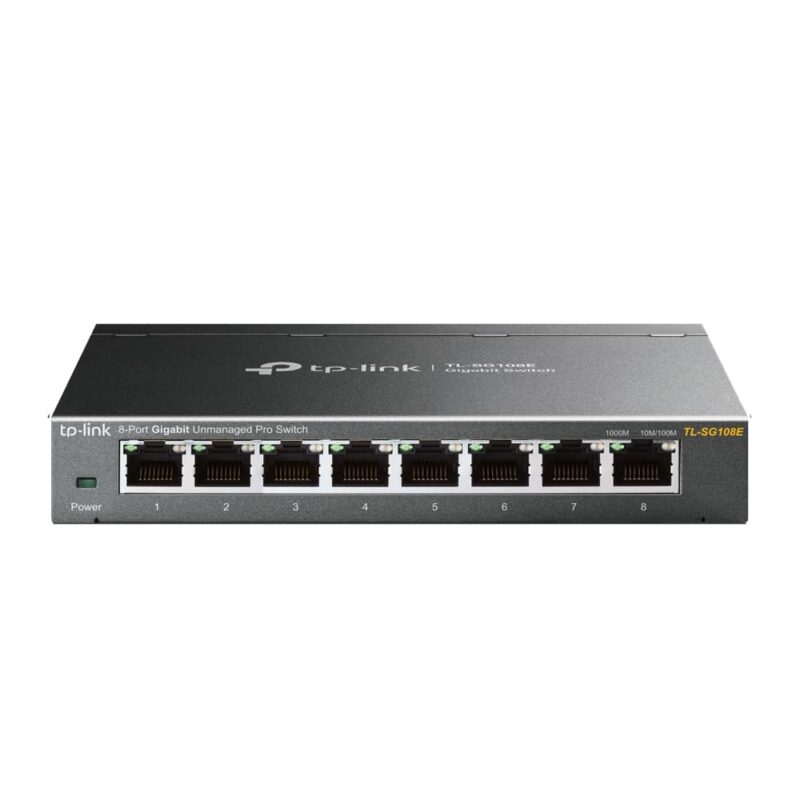 Switch Easy Smart 8 puertos Gigabit TL-SG108E Tp link
