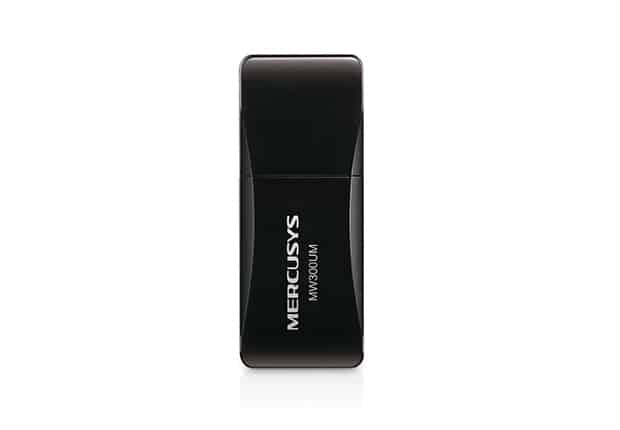 Adaptador USB WiFi 300Mbps Mercusys MW300UM Inalámbrico - Imagen 2