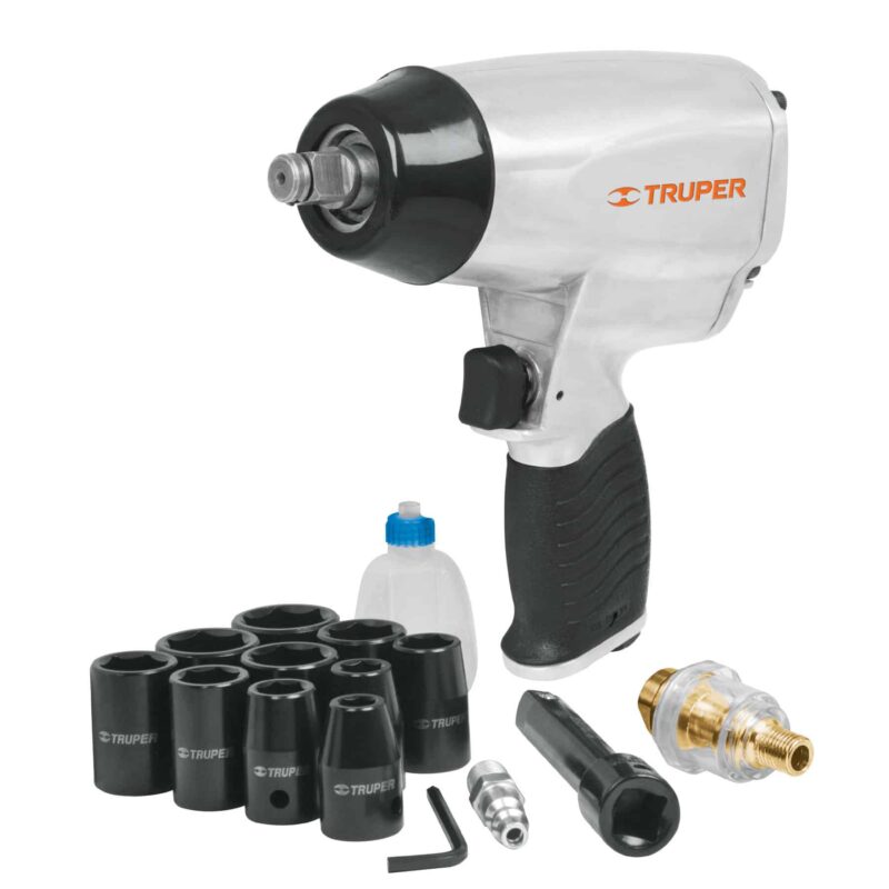 Pistola Neumatica De Impacto Llave De 1/2" Kit