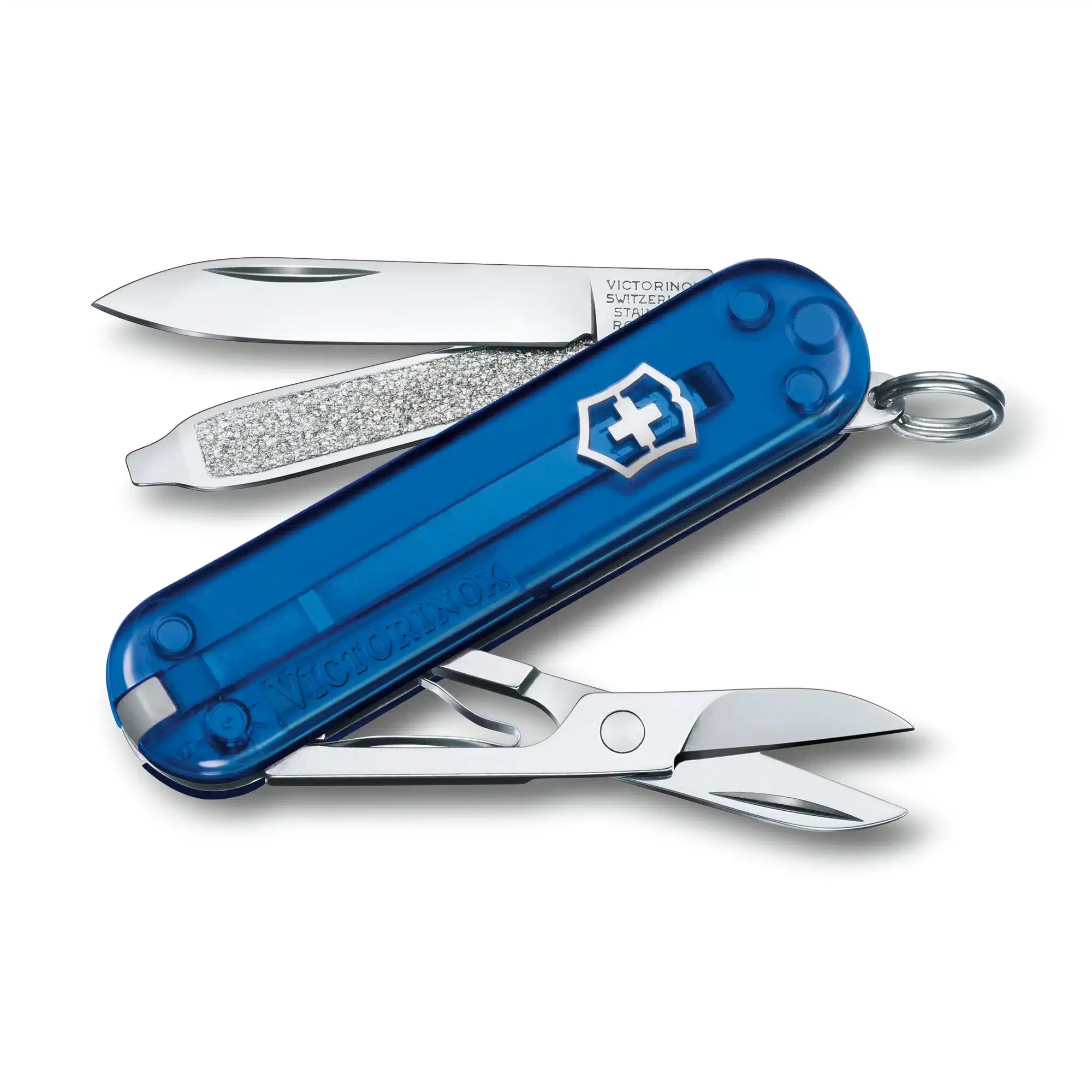 Navaja Suiza Victorinox Classic SD de Llavero – Deep Ocean (Ref. 0.6223.T2G) - Imagen 2