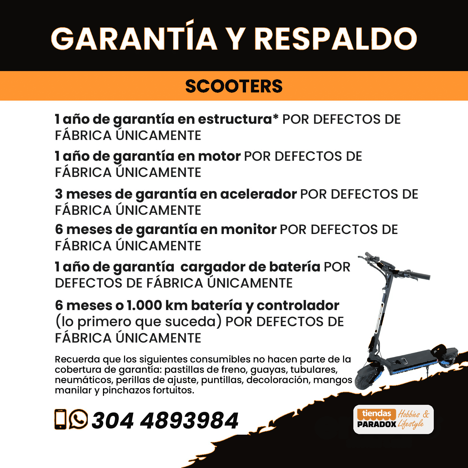 Patineta Eléctrica EMOVE S1 - 350W, hasta 25 km/h, Plegable - Imagen 2