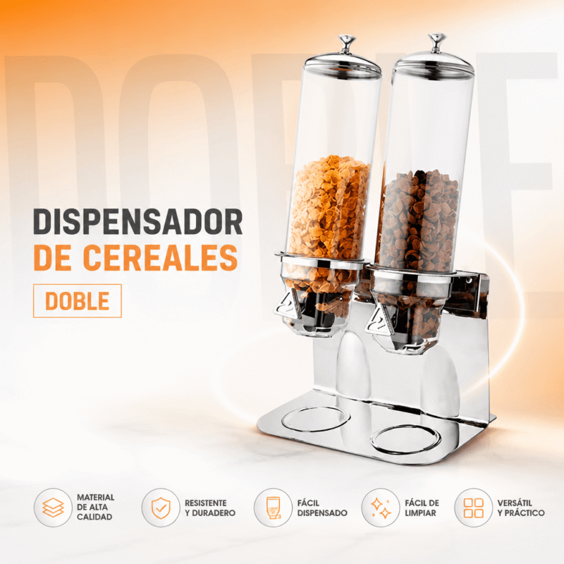Joserrago Dispensador Cereales Doble M-U13-1200 Industrial