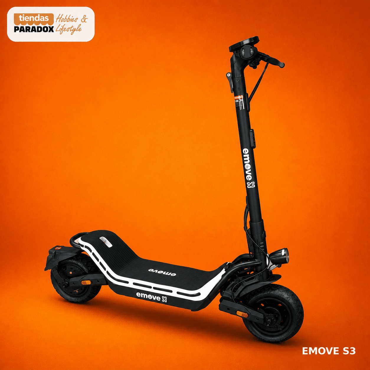 Patineta Eléctrica EMOVE S3 - 600W, hasta 25 km/h, Plegable