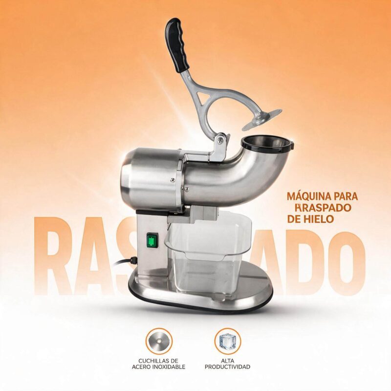 Raspador de hielo industrial Joserrago M-ISC-1 cuchillas en acero inoxidable