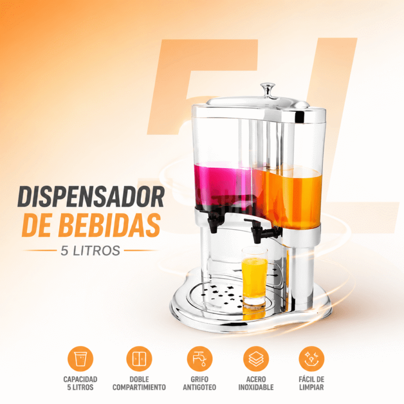 Joserrago M-X23888 Dispensador Bebidas 5L Industrial