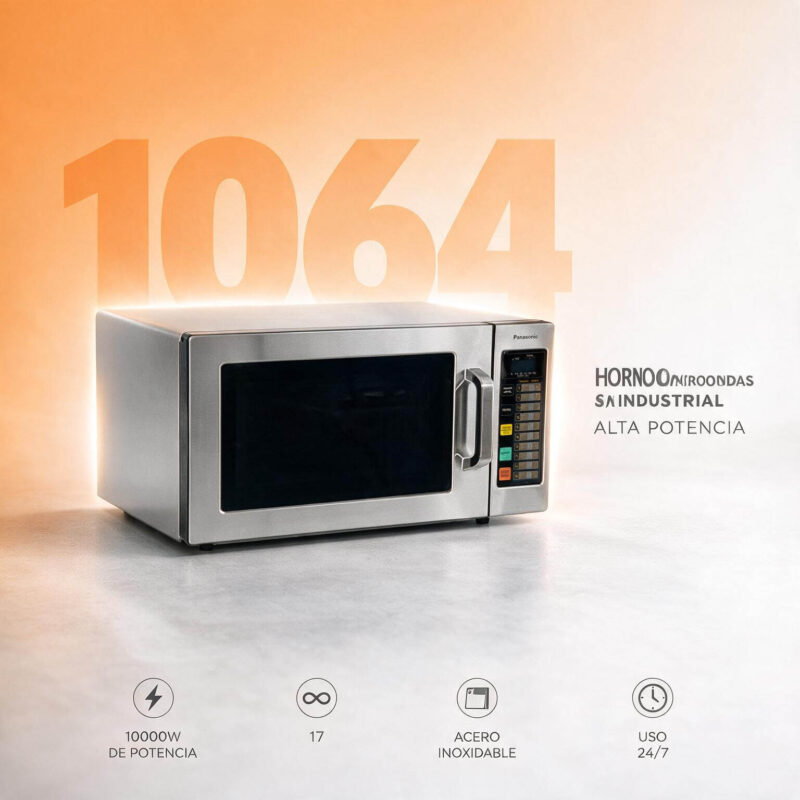 HORNO MICROONDAS PANASONIC INOX