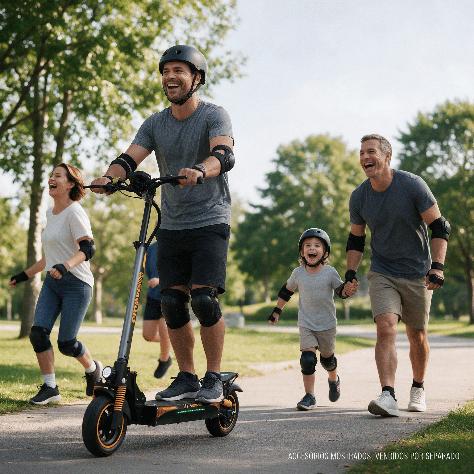 Patineta Eléctrica EMOVE Train - 1000W, hasta 50 km/h, Plegable - Imagen 6