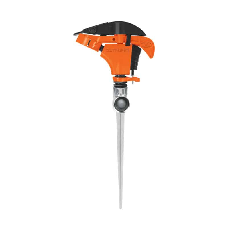Truper ASP-P11, Aspersor plástico una vía, estaca de 11"