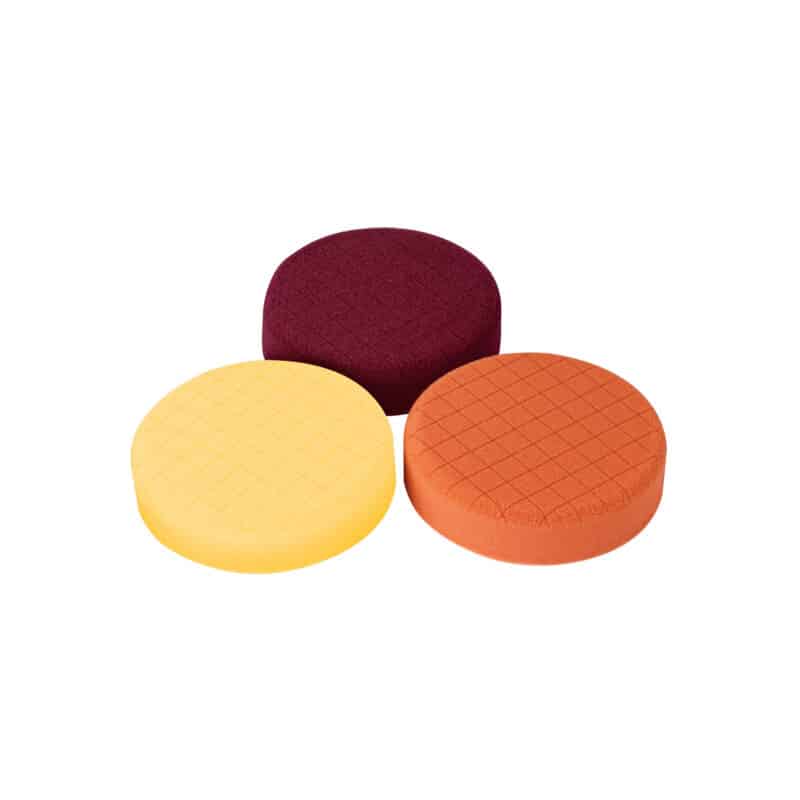 Truper ES-PULA-5, Juego de 3 esponjas para pulir de 5" fabricadas en poliuretano
