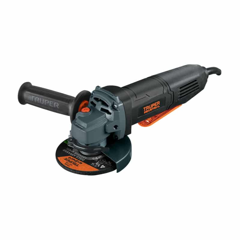 Truper ESMA-4580PN, Esmeriladora interruptor de paleta 4-1/2", industrial, 850 W
