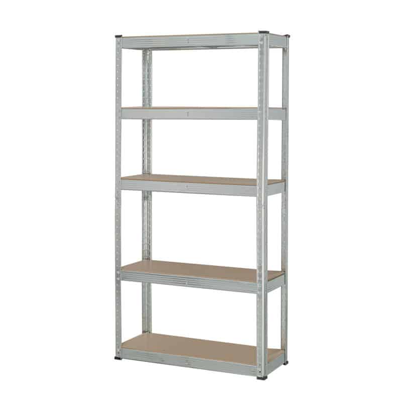 Pretul ESME-351, Estante metálico 5 repisas MDF 150 x 30 x 75 Capacidad 35 Kg