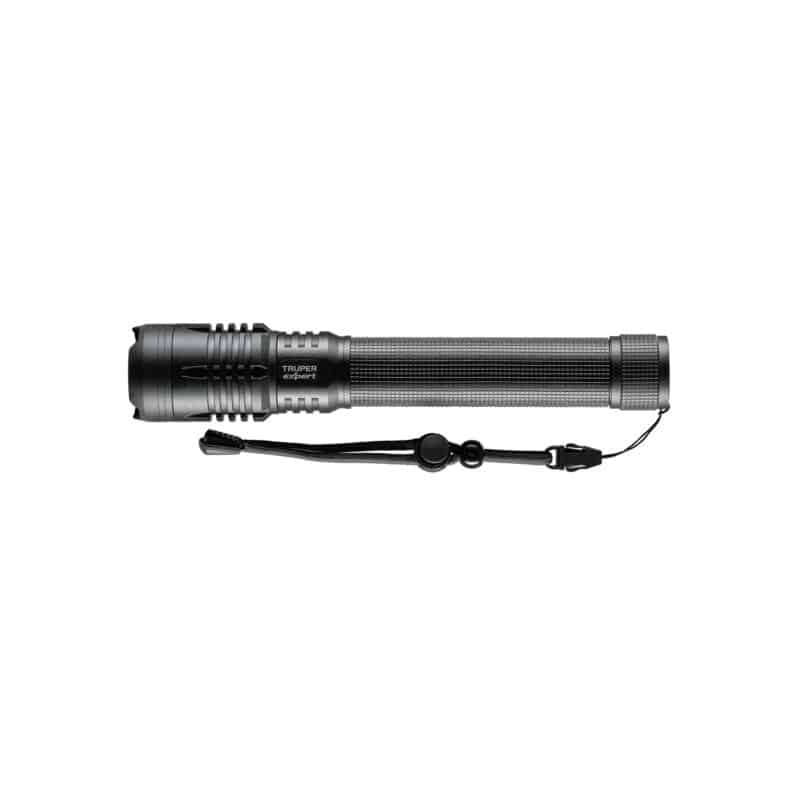 Truper Expert LIXR-3D, Linterna recargable, led cree, 150 lm, con 3 pilas D