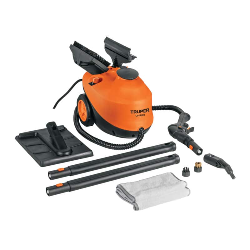 Truper LV-1800, Limpiador a Vapor 1800 W 127 V/ 60 Hz 50 PSI