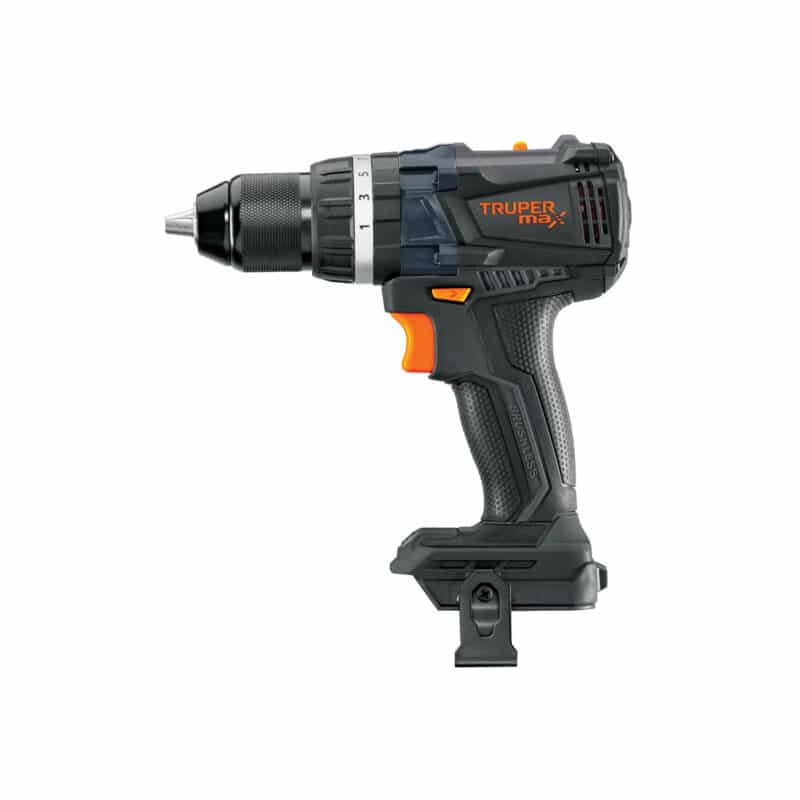 Truper Max MAX-20RS, Rotomartillo inalámbrico 1/2", motor libre de carbones (brushless), sin accesorios