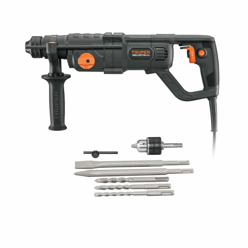 Truper ROEL-30N2, Rotomartillo SDS Plus mango D 3.5 Joules 800 W